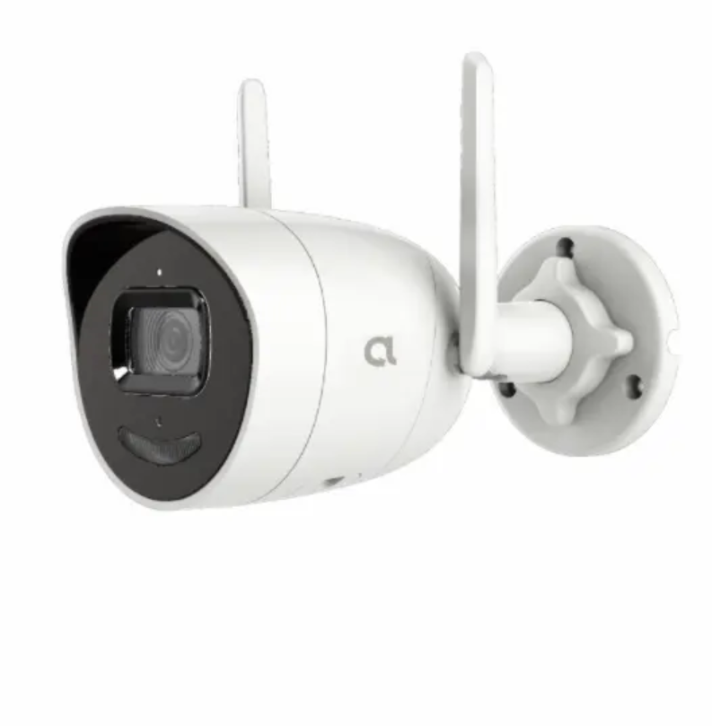 Alula CAM-OD-HS2-AI Outdoor Bullet Camera with 1080P HD Video, Motion Detection & 90' of Night Vision