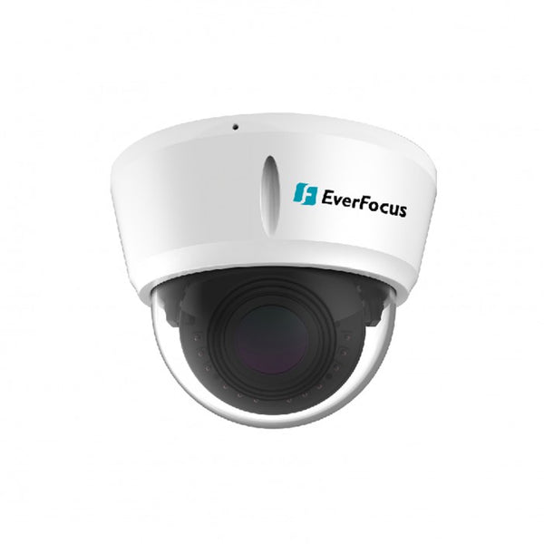 Everfocus EDN288ME 2 Megapixel Economy Version Network Outdoor IR Dome Camera, 2.8-12mm Lens