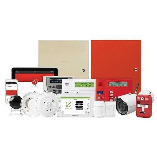 Honeywell Home V32FBPTKT1 VISTA Partitioned Commercial Fire and Burglary Alarm Control Panel Kit