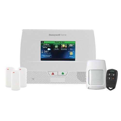 Honeywell Home L521-KT118 LNYX Wireless Control Kit, Includes Three 5800MINI, 5800PIR-RES, 5834-4, and L5210