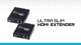 Vanco EVEX2006 Evolution Ultra Slim HDMI Single Cat5e/6 Cable Extender with PoE