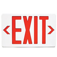 Mircom EL-7007RX-180 Thermo Plastic Exit Sign, 180min Battery Backup, Red