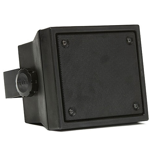 Leon TR50-BLK Terra Outdoor Speaker with 5.25" ACAD Cast Frame Woofer, Titanium .75" Dome Tweeter, Black