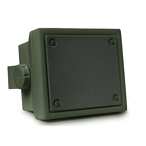 Leon TR50-GRN Terra Outdoor Speaker with 5.25" ACAD Cast Frame Woofer, Titanium .75" Dome Tweeter, Green