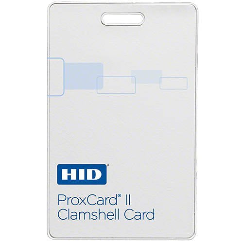 Keyscan HID-C1325-50 Clamshell Proximity Card, 36-bit, 125kHz Technology, 50-Pack